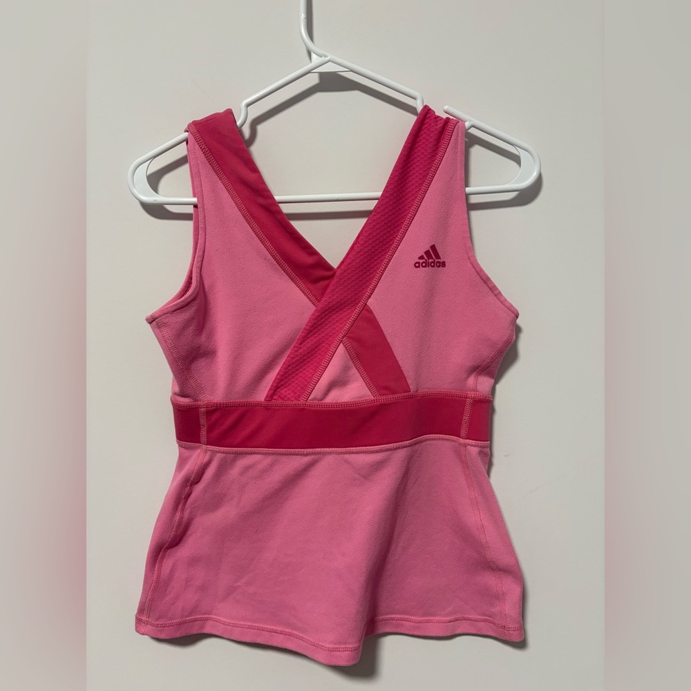 Clima365 adidas workout top pink